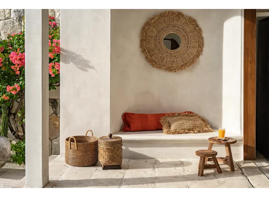 Valle de Aran Rustic Rattan - Handwoven Basket