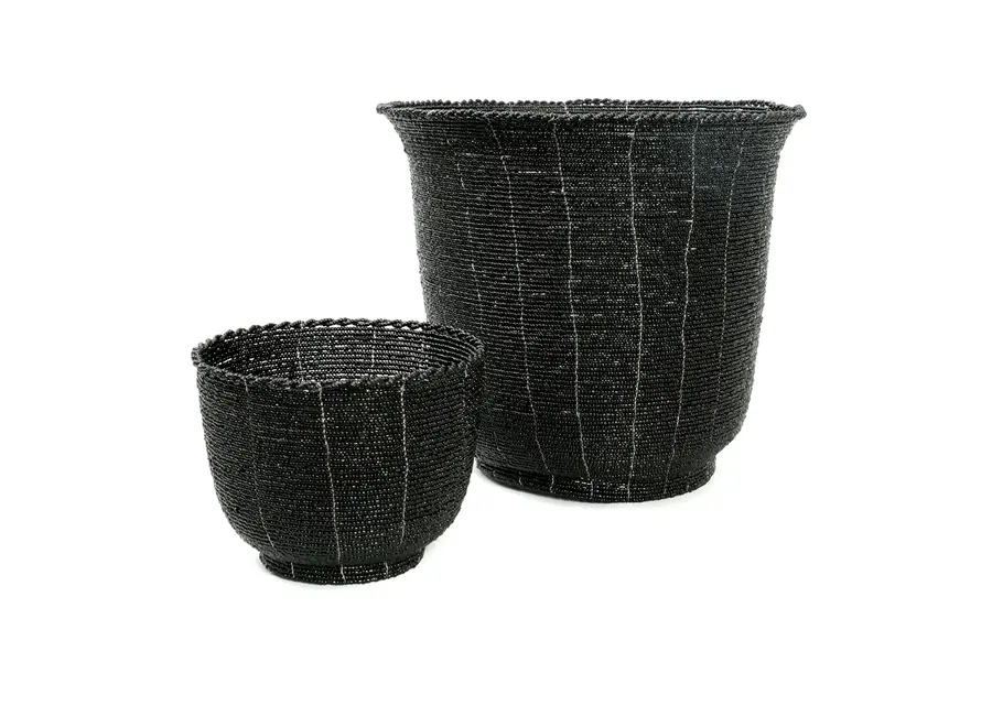 Alhambra Beaded Basket - Home Decor