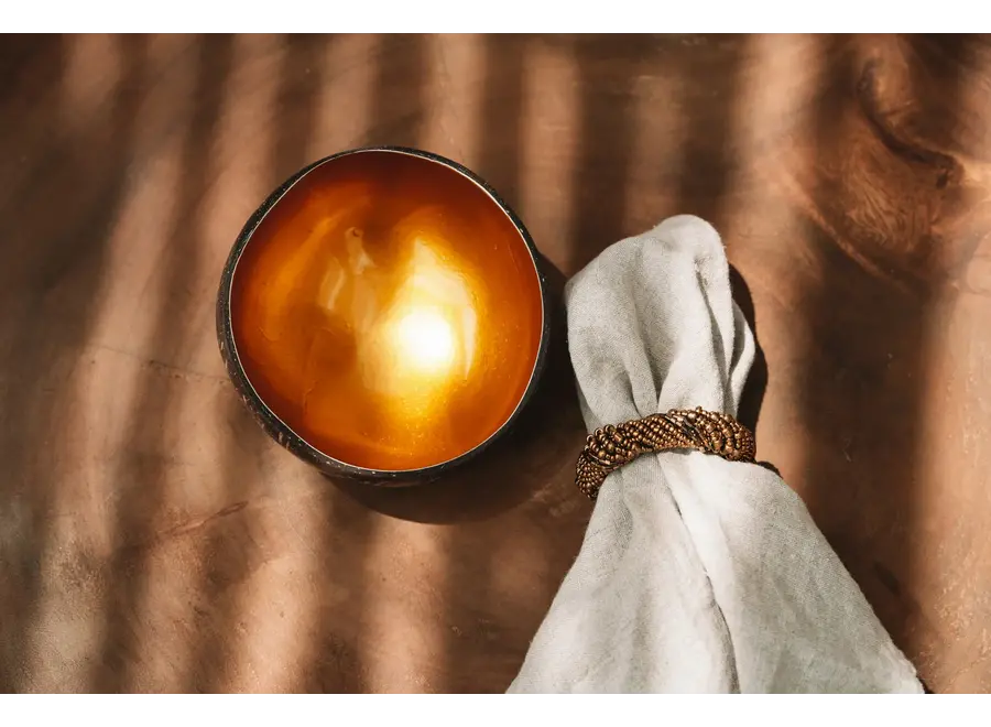 Cazorla Sparkle Napkin Rings - Beaded Table Accessory