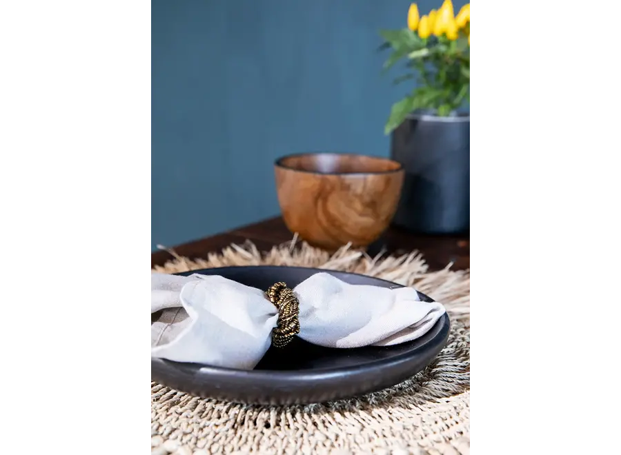 Cazorla Sparkle Napkin Rings - Beaded Table Accessory