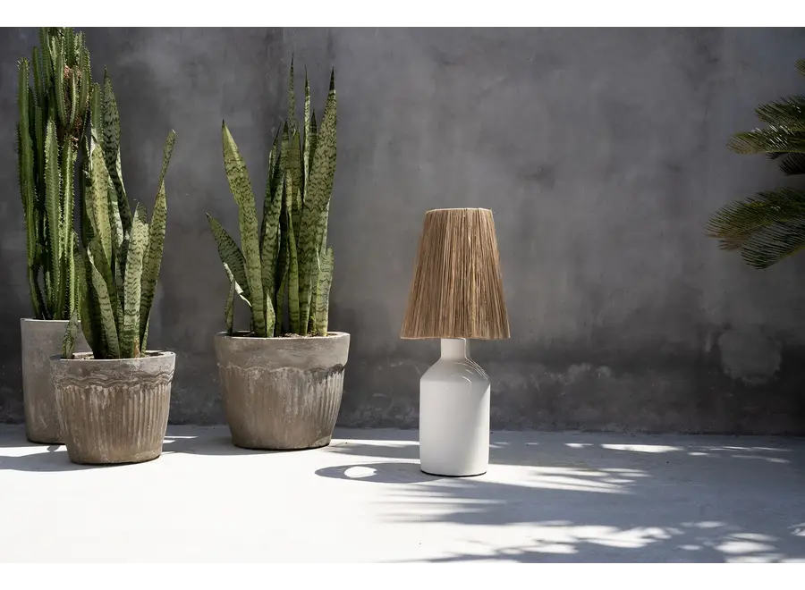 Cudillero Natural Lamp - Terracotta Table Lamp
