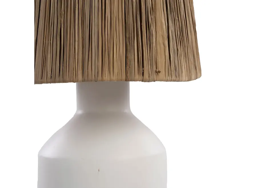Cudillero Natural Lamp - Terracotta Table Lamp
