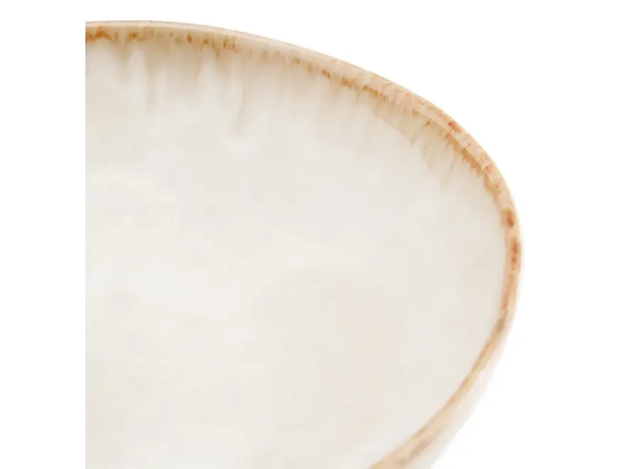 Arganda Portuguese Ceramics - Handmade Tableware with Gold Accent