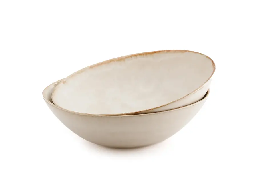 Almeria Tableware Collection - White & Gold Edition