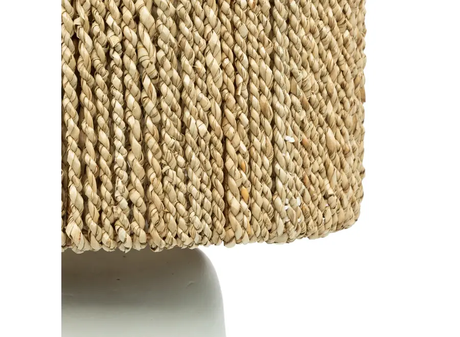 Santillana del Mar Boho Lamp - Grass Lampshade