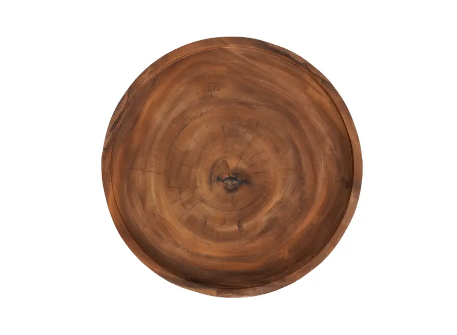 Chimborazo Natural Side Table - Suar Wood Side Table