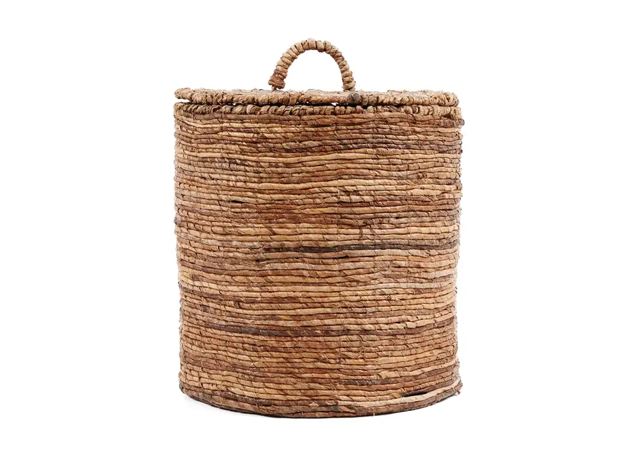 Almuñecar Natural Storage Duo - Banana Leaf Baskets