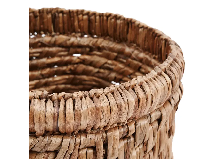 Choppy Basket - Water Hyacinth Basket