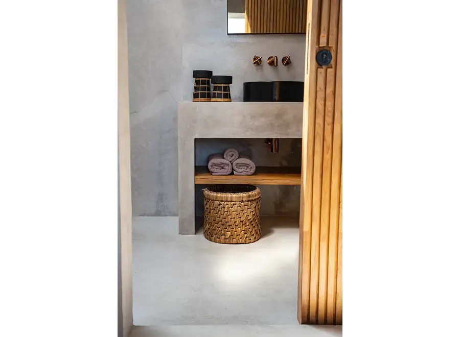 Choppy Basket - Water Hyacinth Basket