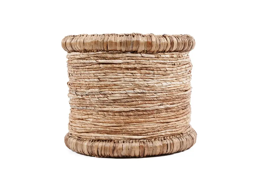 Chuka Basket - Water Hyacinth and Banana Leaf Basket