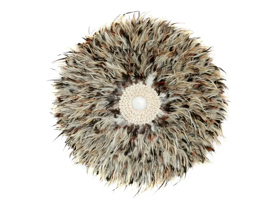 Mojacar Bohemian Display - Feather & Shell Ornament