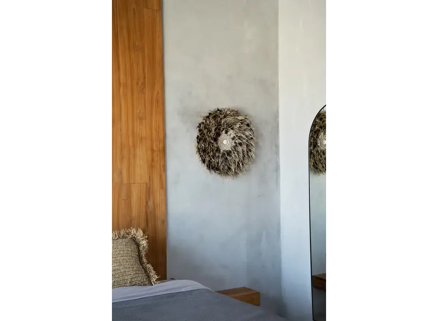 Mojacar Bohemian Display - Feather & Shell Ornament