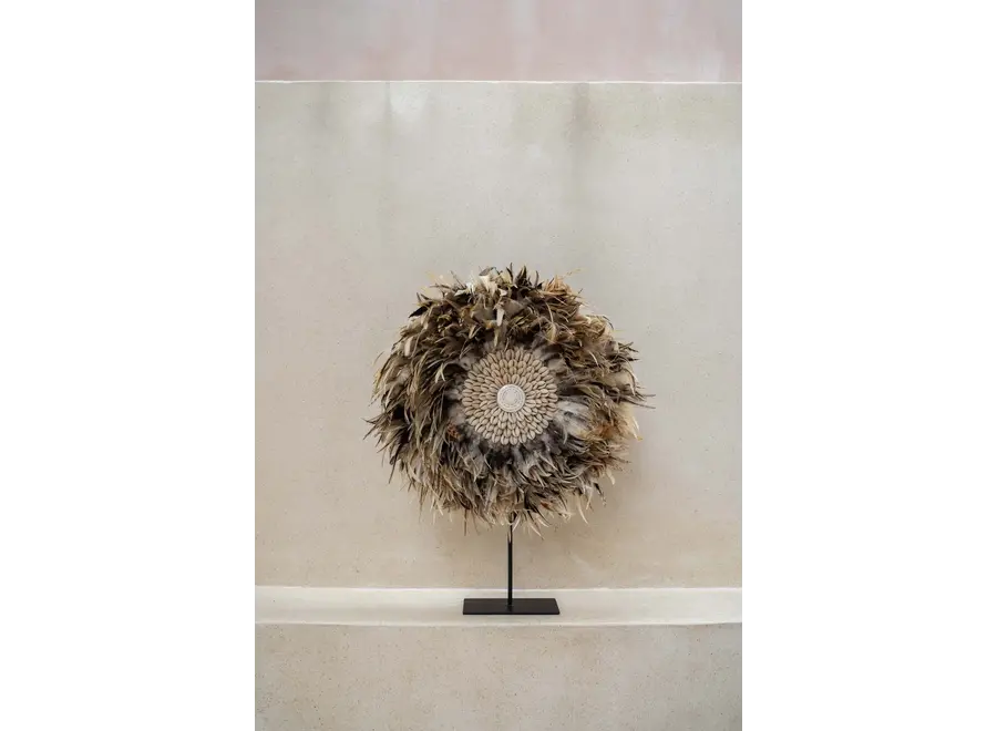 Mojacar Bohemian Display - Feather & Shell Ornament