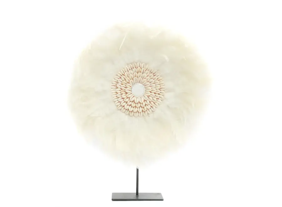 Cazorla Bohemian Display - White Feather Stand