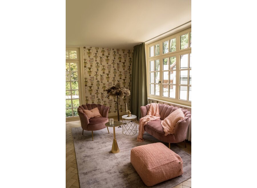 Cabo de Gata Twist Side Table - Brass Side Table