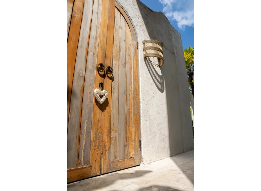 Zahara de la Sierra Beauty Applique - Rattan Wall Applique