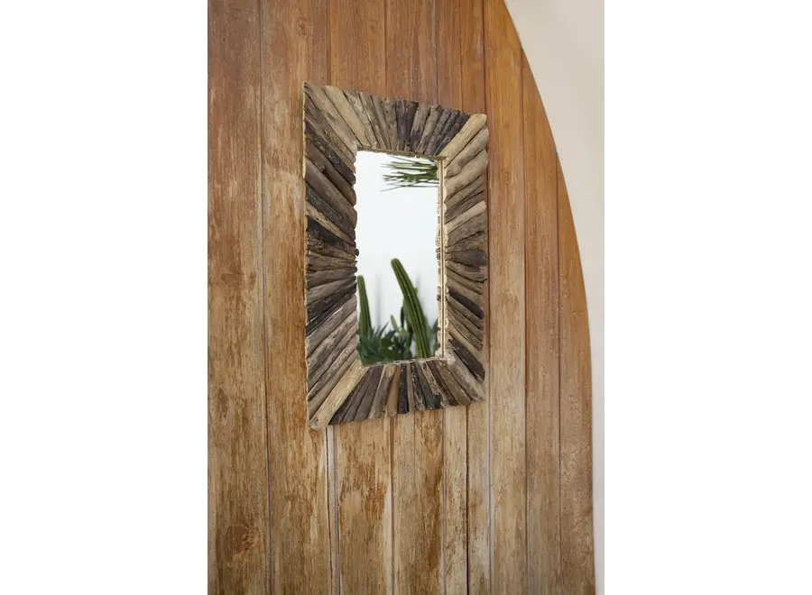 Picos de Europa Reflection Mirror - Driftwood Mirror