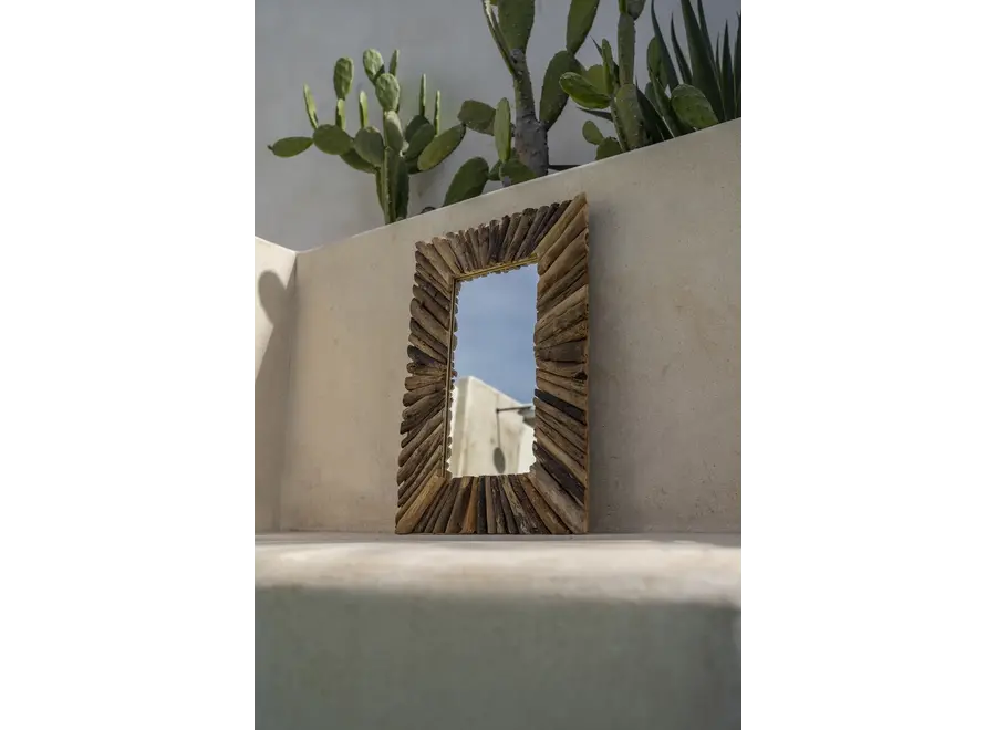 Picos de Europa Reflection Mirror - Driftwood Mirror