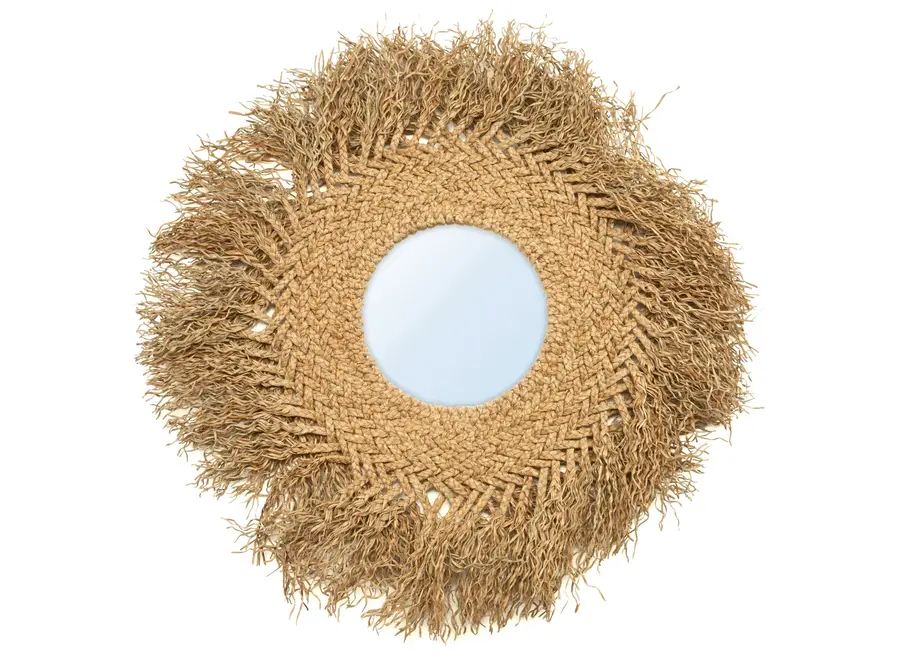 Zahara de la Sierra Rattan Mirror - Coastal Rattan Mirror