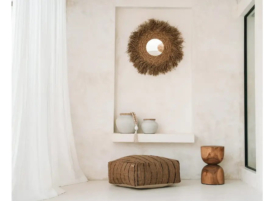 Zahara de la Sierra Rattan Mirror - Coastal Rattan Mirror