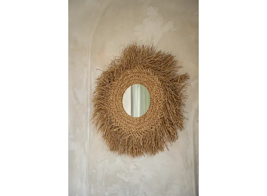 Zahara de la Sierra Rattan Mirror - Coastal Rattan Mirror