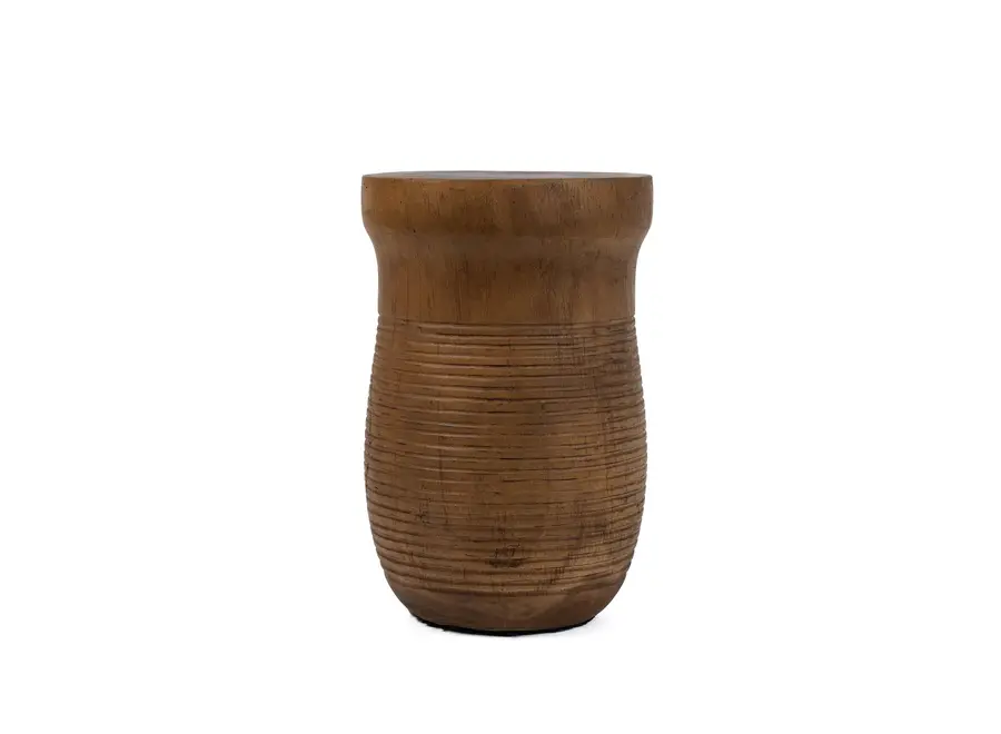 Zahara de la Sierra Organic Stool - Hardwood Stool