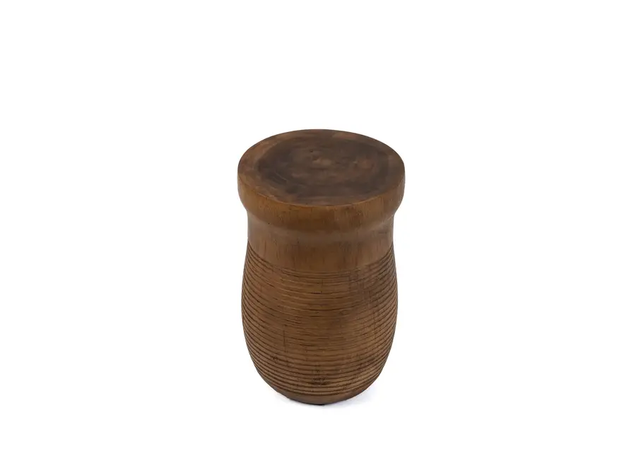 Zahara de la Sierra Organic Stool - Hardwood Stool