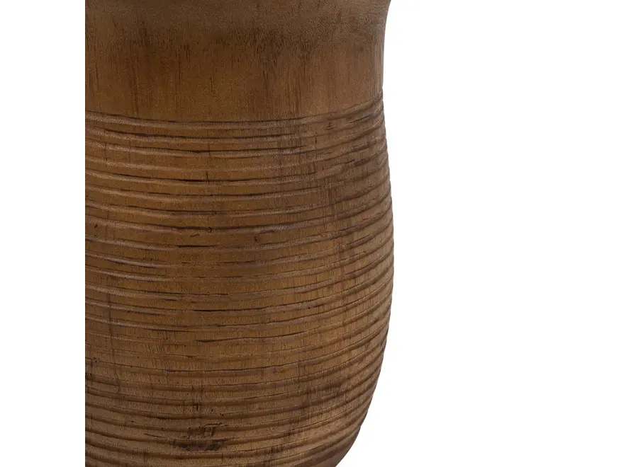 Zahara de la Sierra Organic Stool - Hardwood Stool