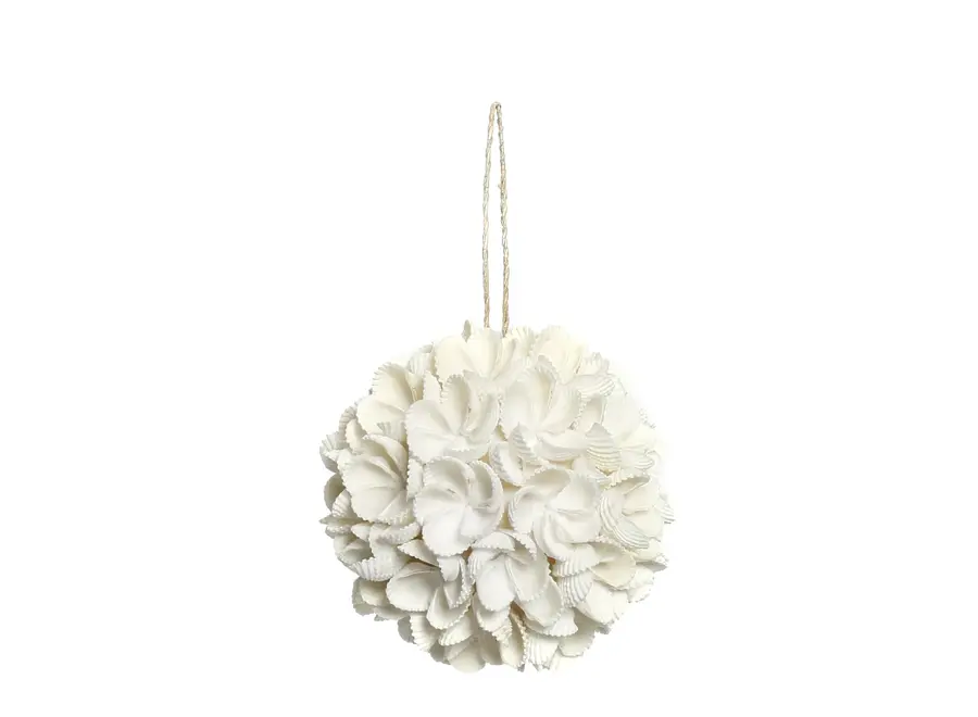 Alhambra Blossom String-Ball - Handcrafted Decorative Shell Balls