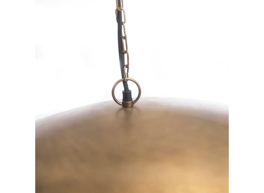 Cadaques Shimmer Pendant - Iron Lamp