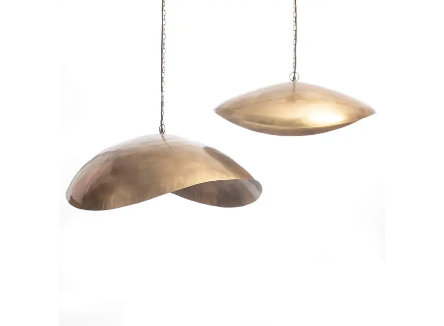 Cadaques Shimmer Pendant - Iron Lamp