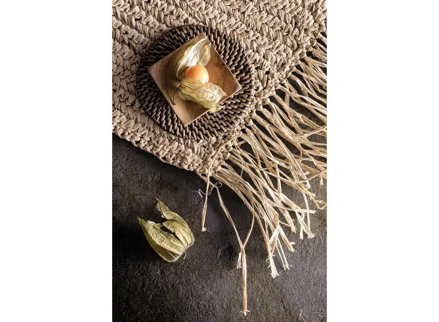 Almuñecar Boho Placemat - Raffia Table Mat