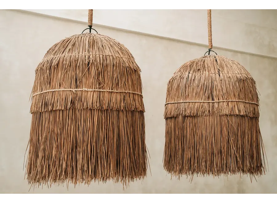Zahara de la Sierra Grass Lampshade - Mendong Grass Lampshade