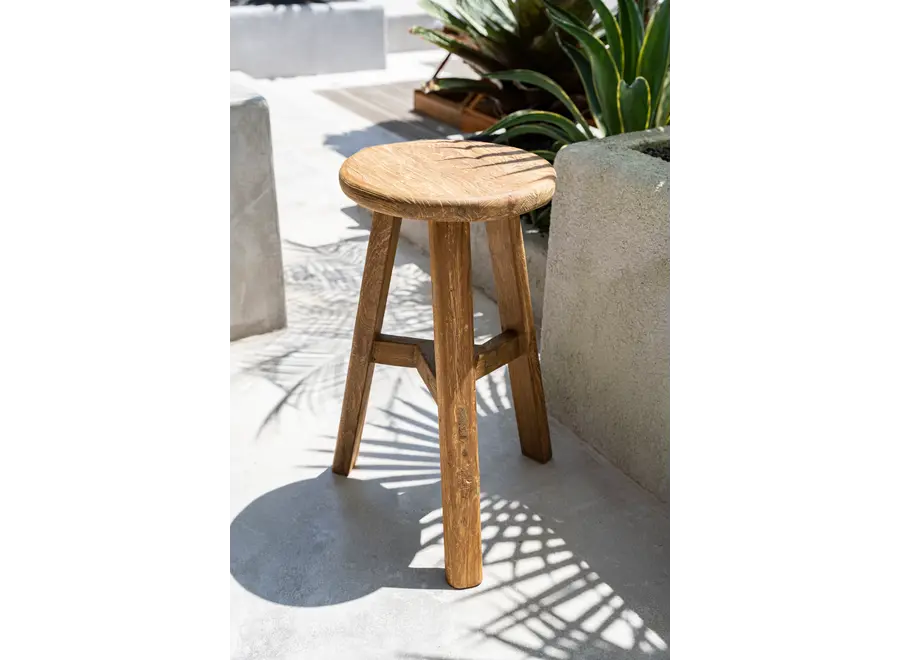 Fusuma Sierra Nevada Beauty Bar Stool - Teak Root Bar Stool