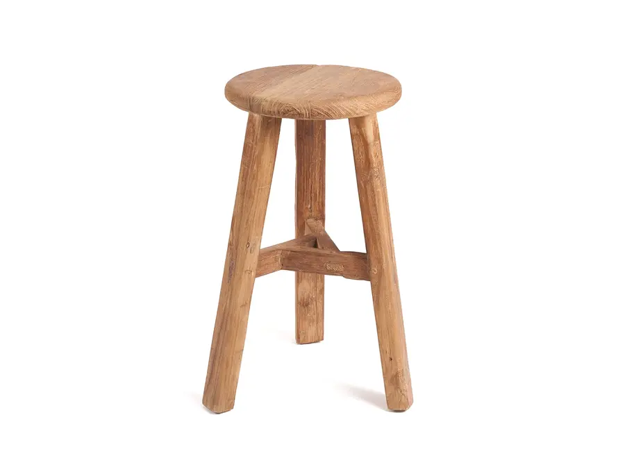 Fusuma Sierra Nevada Beauty Bar Stool - Teak Root Bar Stool