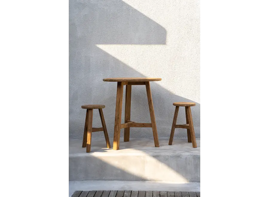 Gava Bar Table - Reclaimed Teak Wood