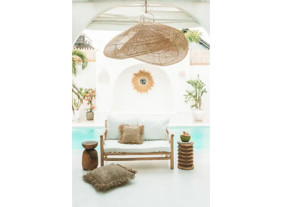 La Palma Summer Table - Suar Wood Stool