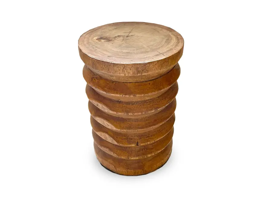 La Palma Summer Table - Suar Wood Stool