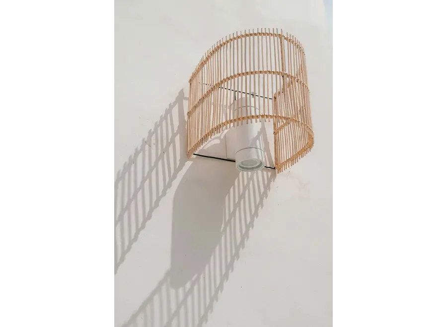 Valderrobres Rattan Glow - Wall Applique