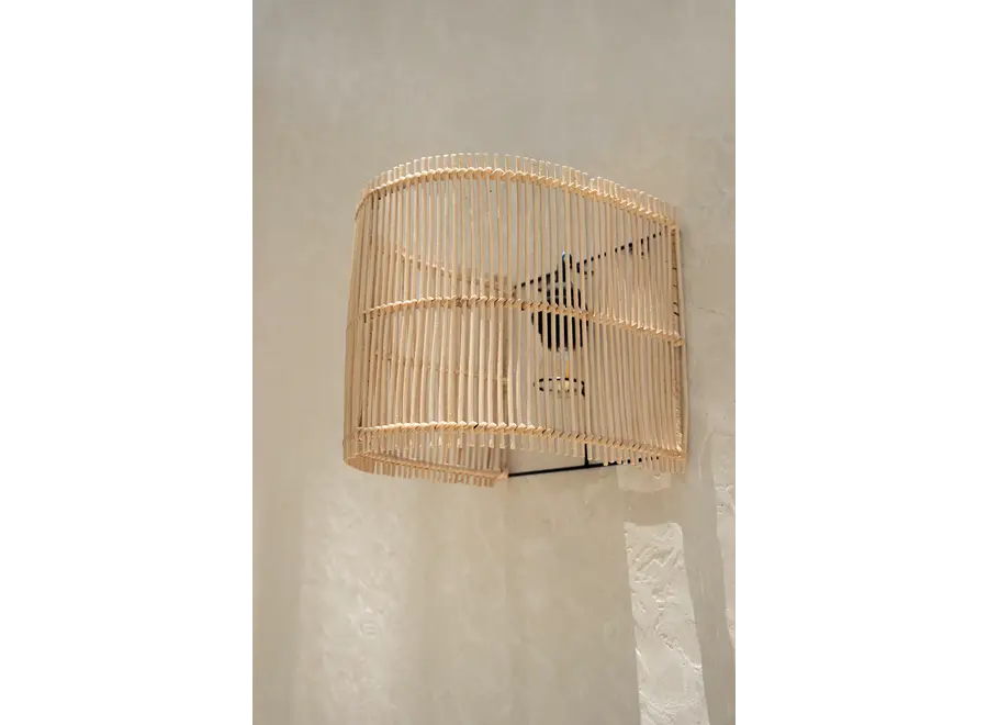 Valderrobres Rattan Glow - Wall Applique