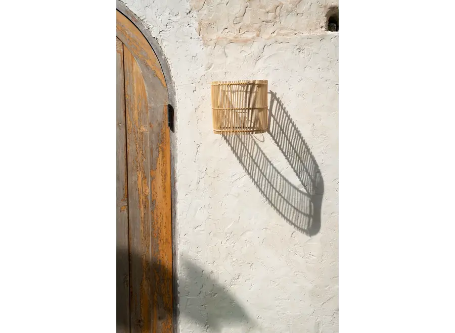 Valderrobres Rattan Glow - Wall Applique