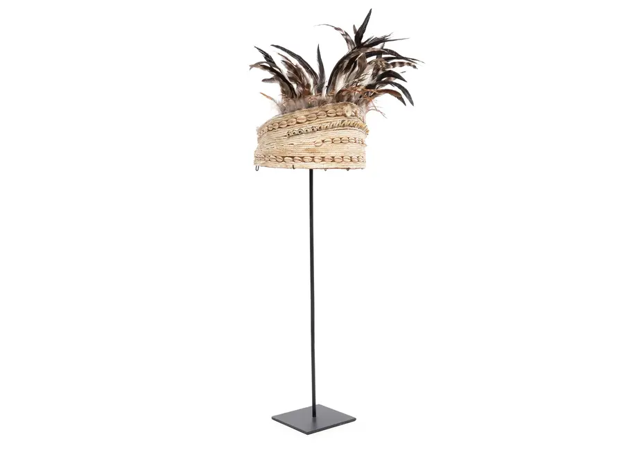 Bali Beaches Elegance Centerpiece - Feathers, Shells and Rope Centerpiece