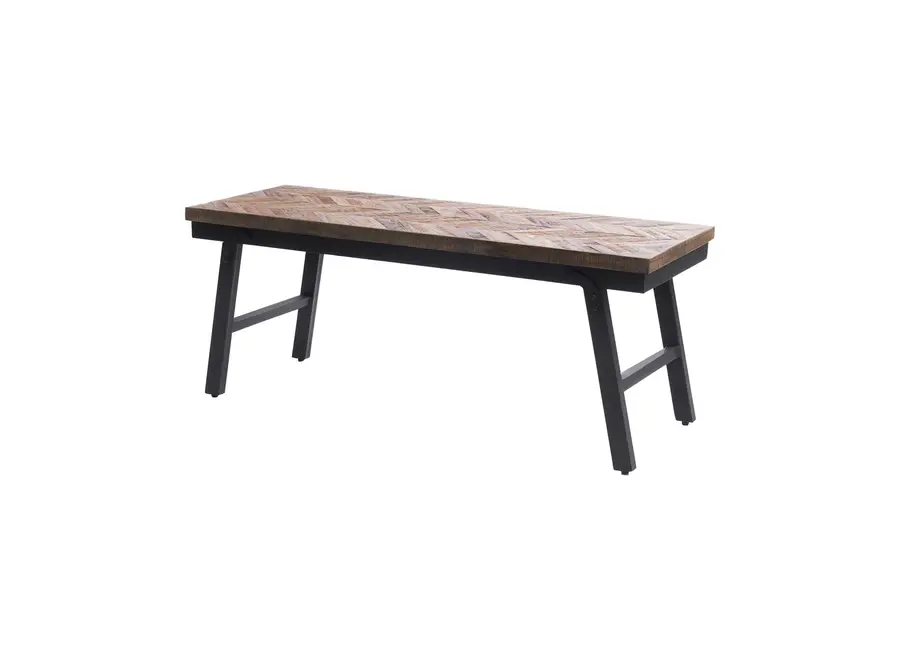 Albufera Teak Essence Bench - Foldable Wood Seating