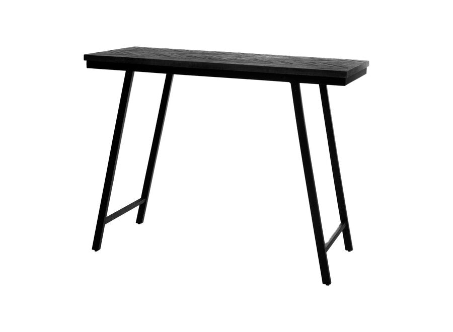 Zahara de la Sierra Table - Teak Wood and Iron Foldable Table