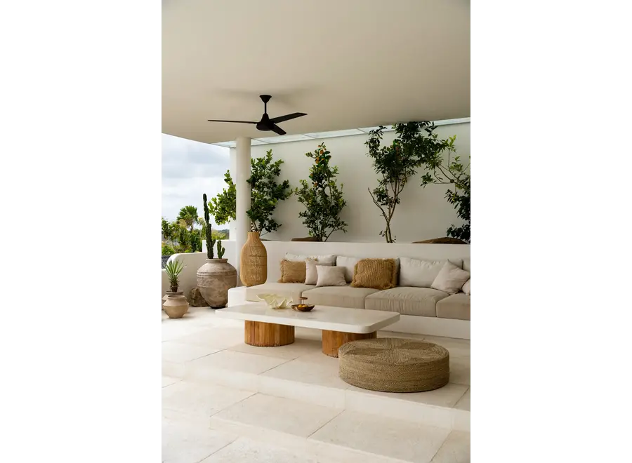 Cazorla Seagrass Pouffe - Seagrass Pouffe