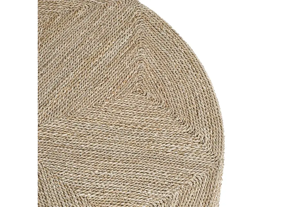 Cazorla Seagrass Pouffe - Seagrass Pouffe