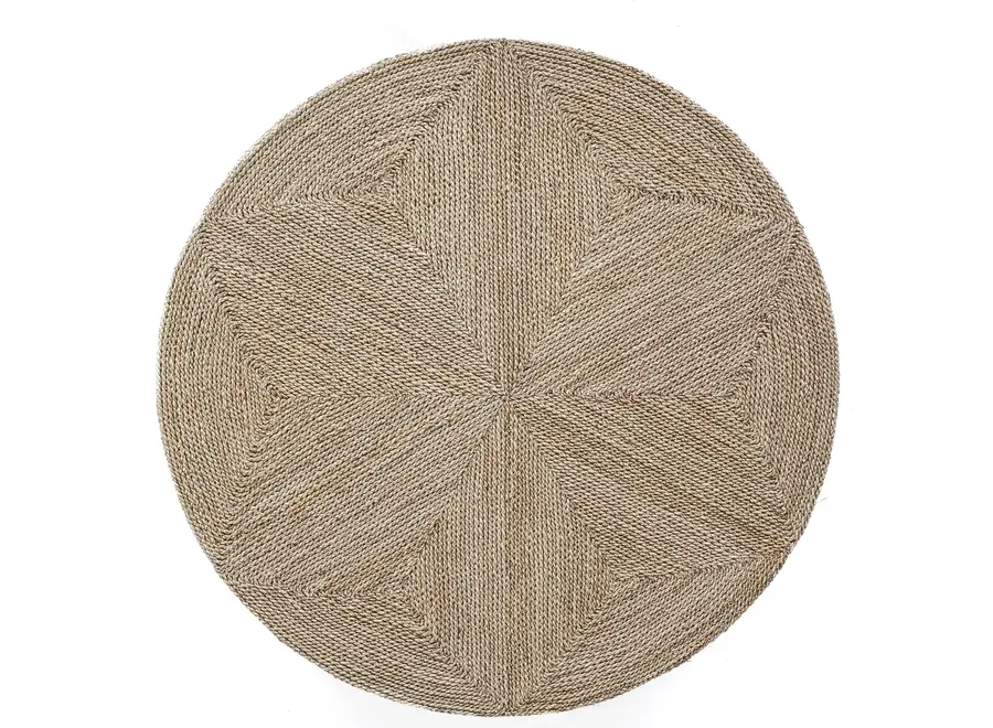 Cazorla Seagrass Pouffe - Seagrass Pouffe