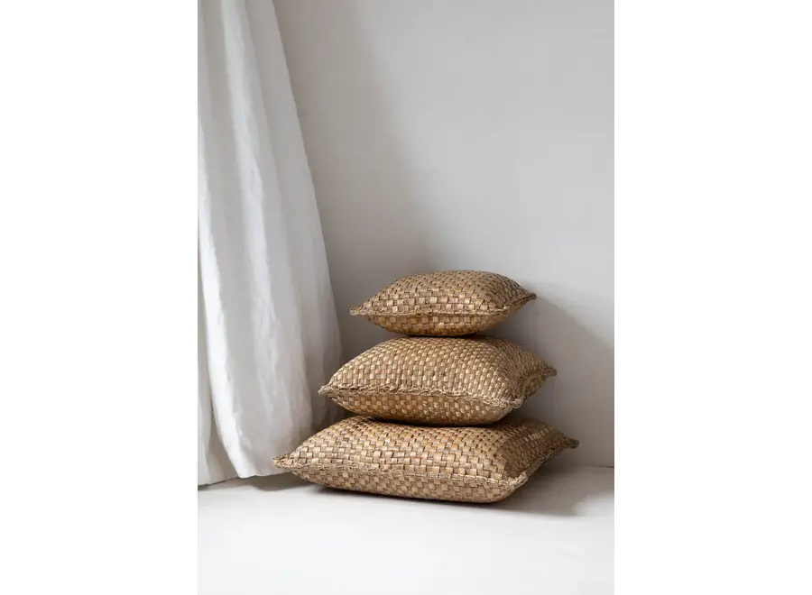 Guadalupe Texture Cushion - Handwoven Cushion