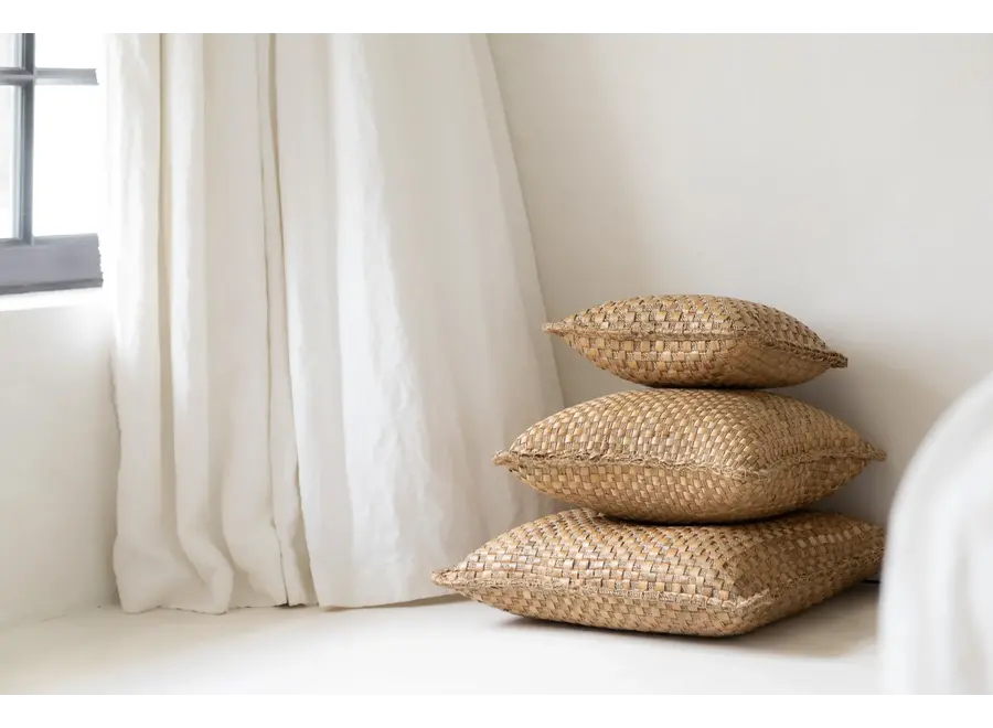 Guadalupe Texture Cushion - Handwoven Cushion