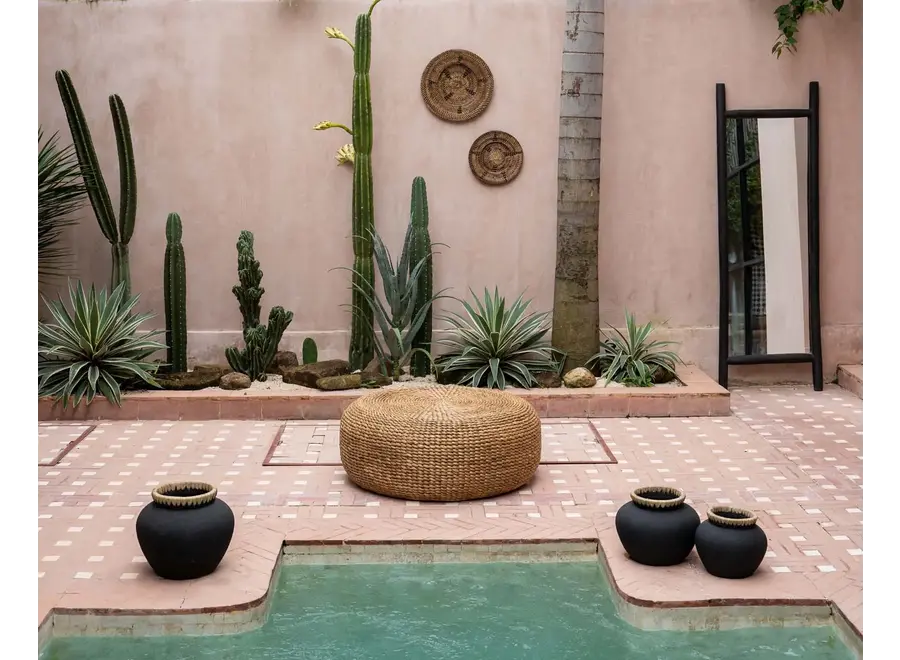 Mallorca Boho Pouf - Versatile Indoor/Outdoor Ottoman